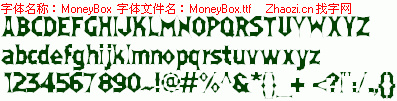 查看字体及作者详细介绍