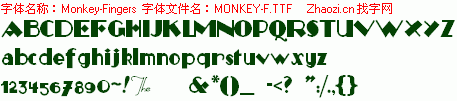 查看字体及作者详细介绍