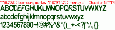 查看字体及作者详细介绍