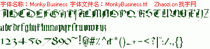 查看字体及作者详细介绍