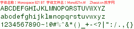 查看字体及作者详细介绍