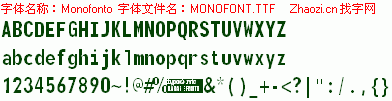 查看字体及作者详细介绍