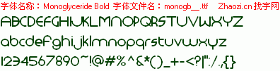 查看字体及作者详细介绍