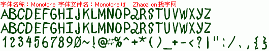 查看字体及作者详细介绍