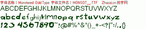 查看字体及作者详细介绍