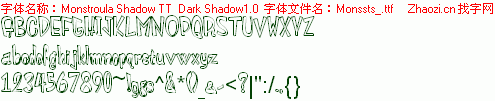 查看字体及作者详细介绍