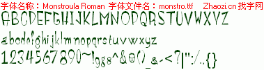 查看字体及作者详细介绍