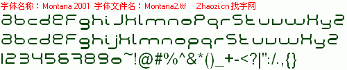 查看字体及作者详细介绍
