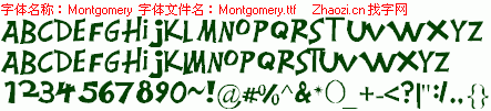 查看字体及作者详细介绍