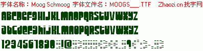 查看字体及作者详细介绍
