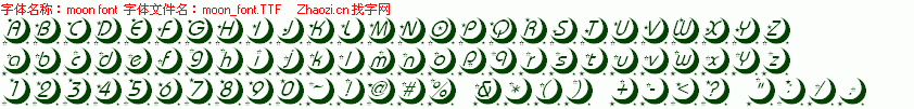 查看字体及作者详细介绍