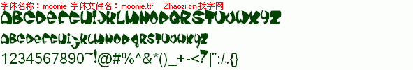 查看字体及作者详细介绍