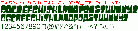 查看字体及作者详细介绍