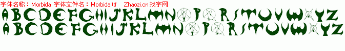 查看字体及作者详细介绍