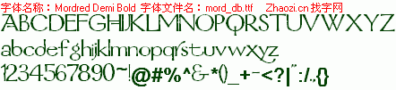 查看字体及作者详细介绍