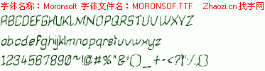 查看字体及作者详细介绍