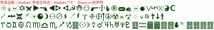 查看字体及作者详细介绍
