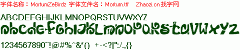 查看字体及作者详细介绍