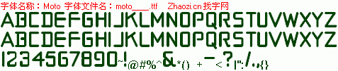 查看字体及作者详细介绍