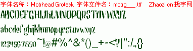 查看字体及作者详细介绍