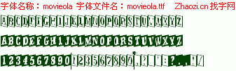 查看字体及作者详细介绍