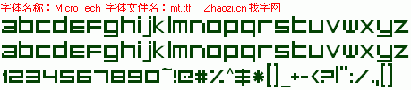 查看字体及作者详细介绍