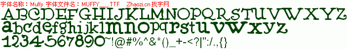 查看字体及作者详细介绍