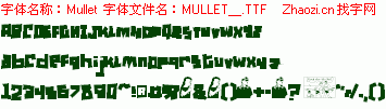 查看字体及作者详细介绍