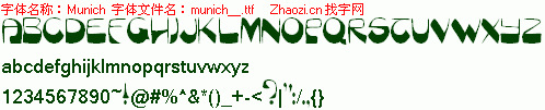 查看字体及作者详细介绍