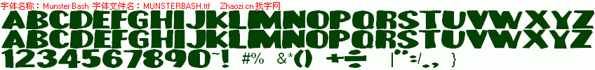 查看字体及作者详细介绍