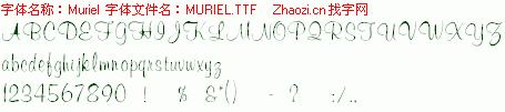 查看字体及作者详细介绍