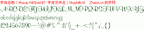 查看字体及作者详细介绍