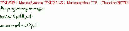 查看字体及作者详细介绍
