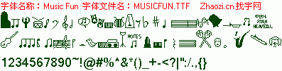查看字体及作者详细介绍