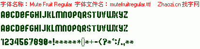 查看字体及作者详细介绍
