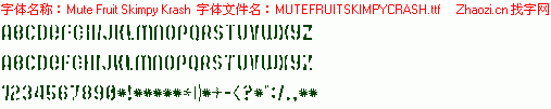 查看字体及作者详细介绍