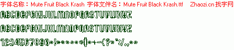 查看字体及作者详细介绍