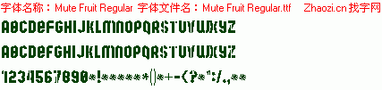 查看字体及作者详细介绍