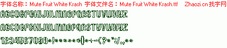 查看字体及作者详细介绍