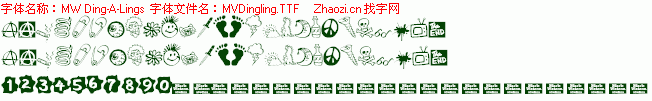 查看字体及作者详细介绍