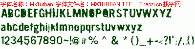 查看字体及作者详细介绍