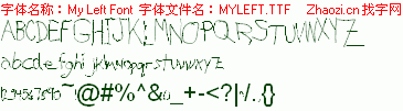 查看字体及作者详细介绍