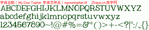 查看字体及作者详细介绍