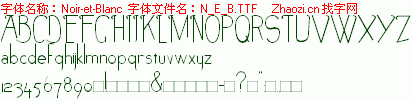 查看字体及作者详细介绍