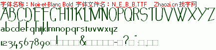 查看字体及作者详细介绍