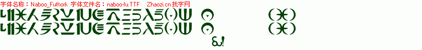 查看字体及作者详细介绍