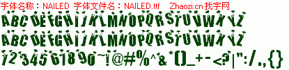 查看字体及作者详细介绍