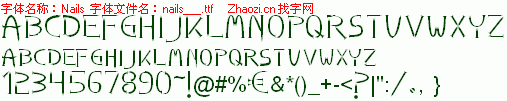 查看字体及作者详细介绍