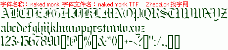 查看字体及作者详细介绍