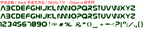 查看字体及作者详细介绍